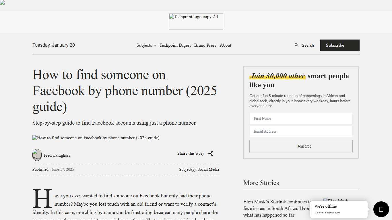 How to find someone on Facebook by phone number (2025 guide)