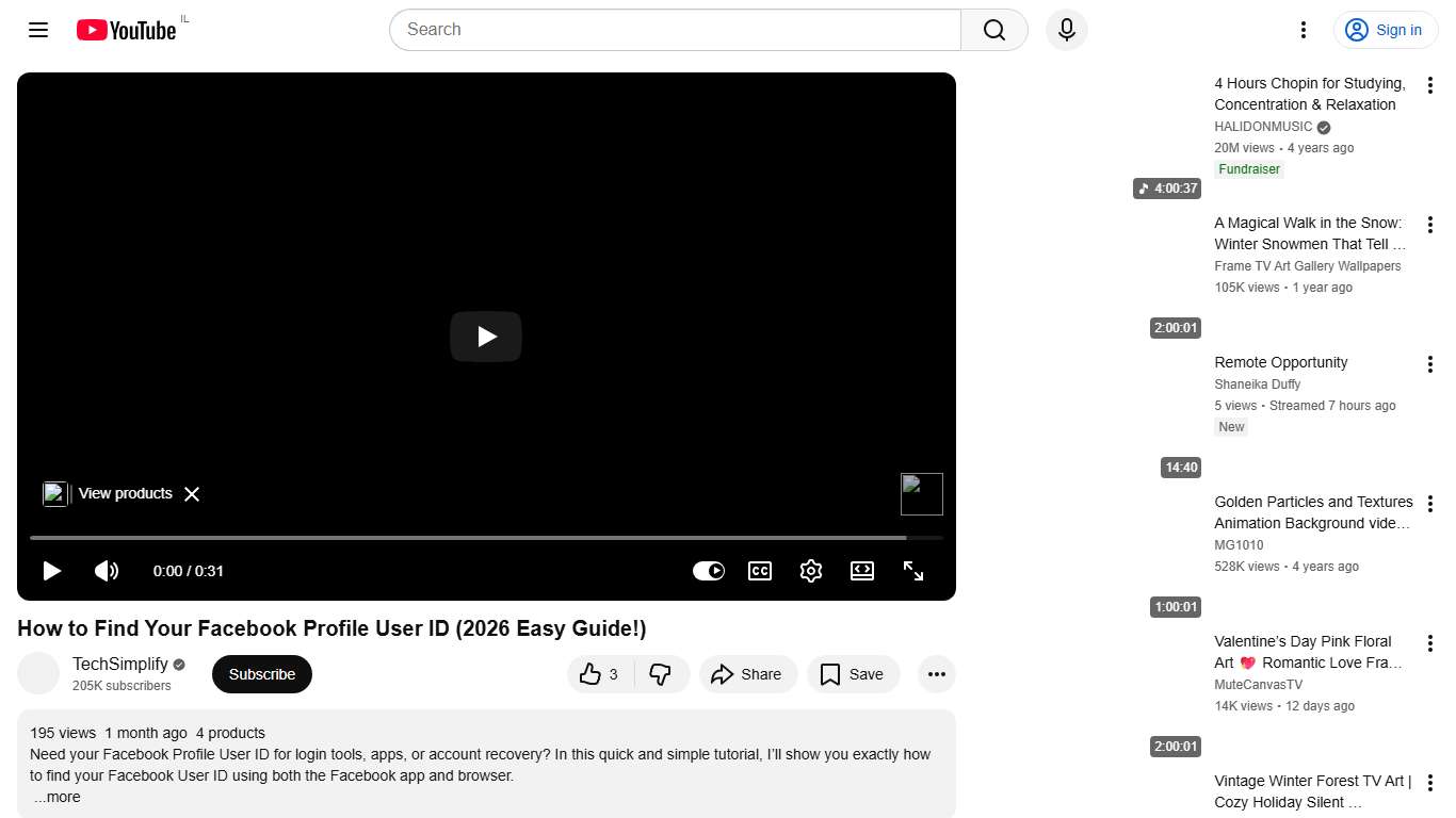 How to Find Your Facebook Profile User ID (2026 Easy Guide!) - YouTube